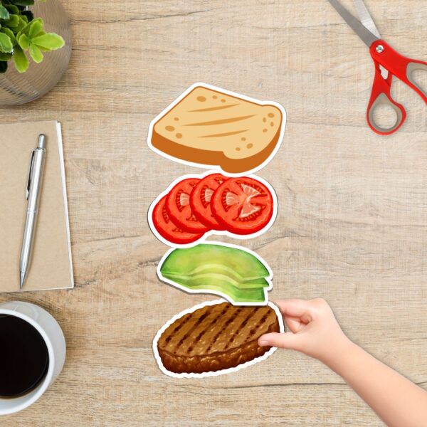 Arma tu sándwich - Actividad para niños, picky eaters - Imagen 2