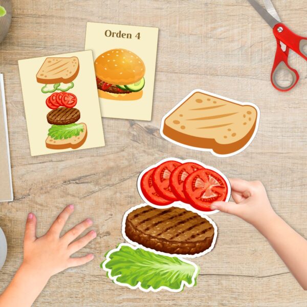 Arma tu sándwich - Actividad para niños, picky eaters