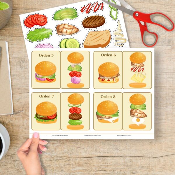 Arma tu sándwich - Actividad para niños, picky eaters - Imagen 4