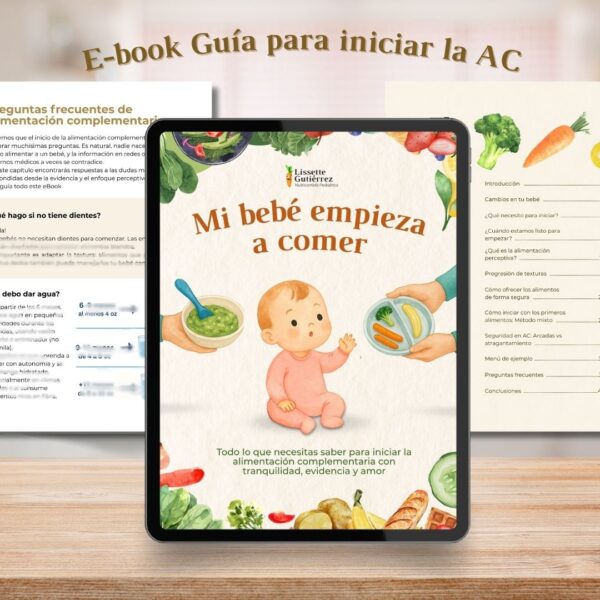 Combo eBooks Guía + Recetario Alimentación Complementaria - Imagen 2