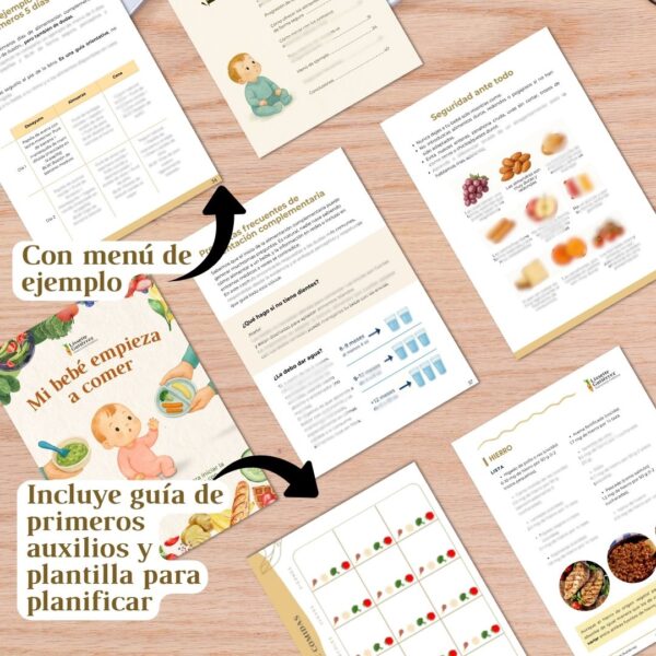 Guía para iniciar Alimentación Complementaria - Mi bebé empieza a comer - Imagen 2