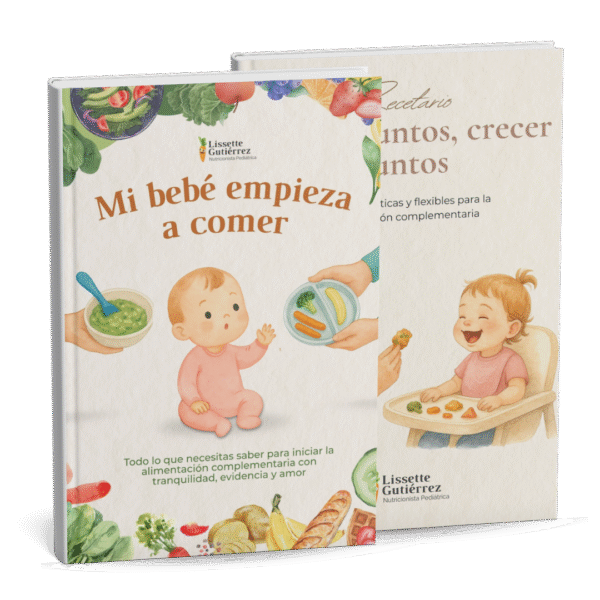 Combo eBooks Guía + Recetario Alimentación Complementaria